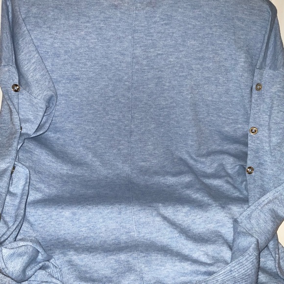 Lilly Pulitzer NWT Melenie Sweater Heathered Blue Peri Size XS,M - Picture 6 of 8